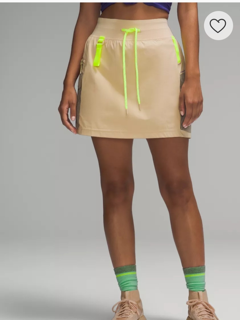 Lululemon Multi-Pocket Cargo High-Rise Hiking Skirt